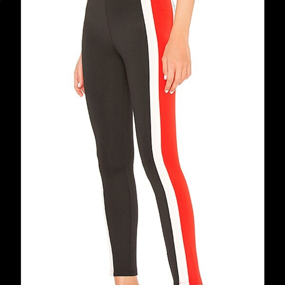 Red and Black Jogger Pant